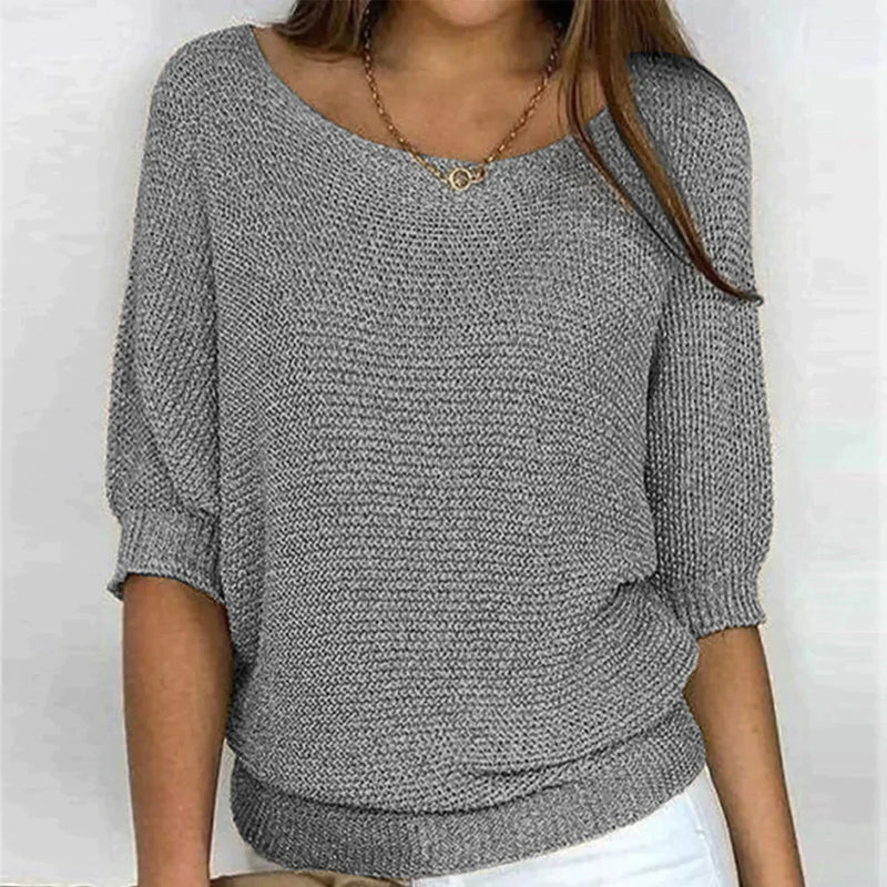 Kinsley - Women's Loose Knit Pullover - photo 5
