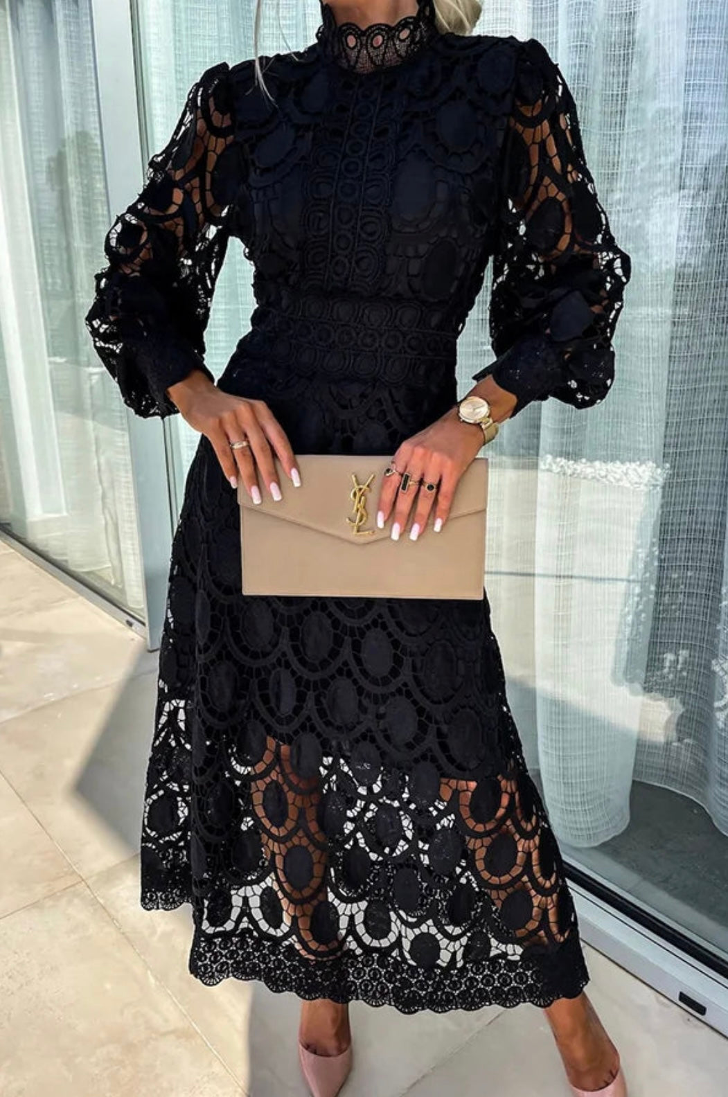 Sara - Abito in pizzo da donna