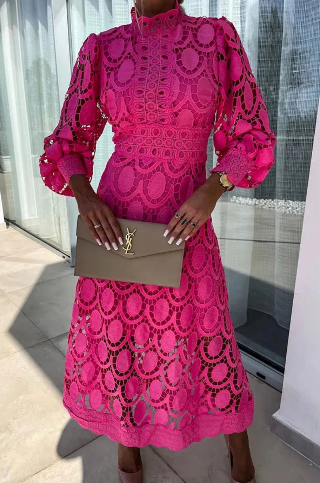 Sara - Women's Lace Dress - photo 1