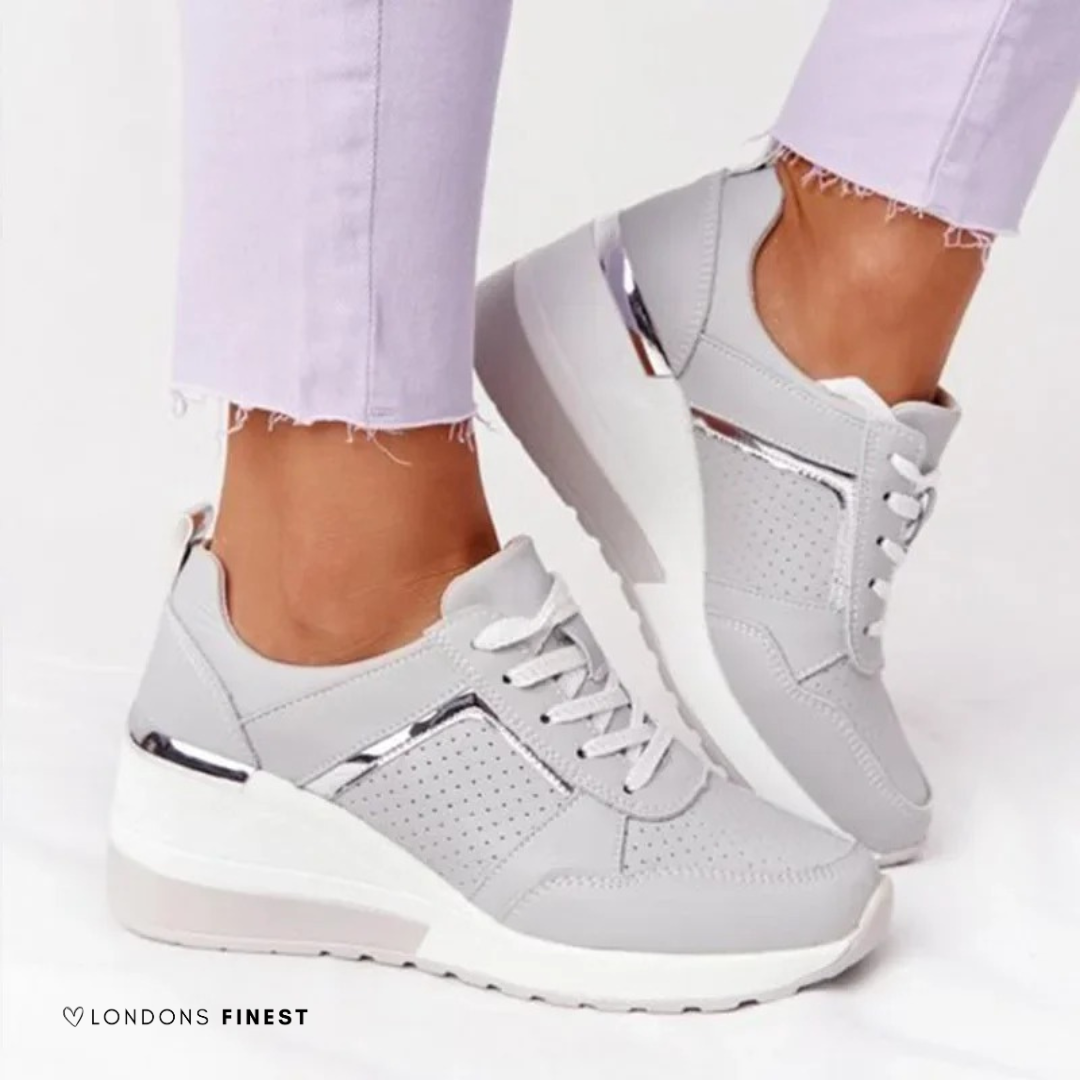 Scarpe ortopediche da donna con plantare in memory foam per lavori in piedi