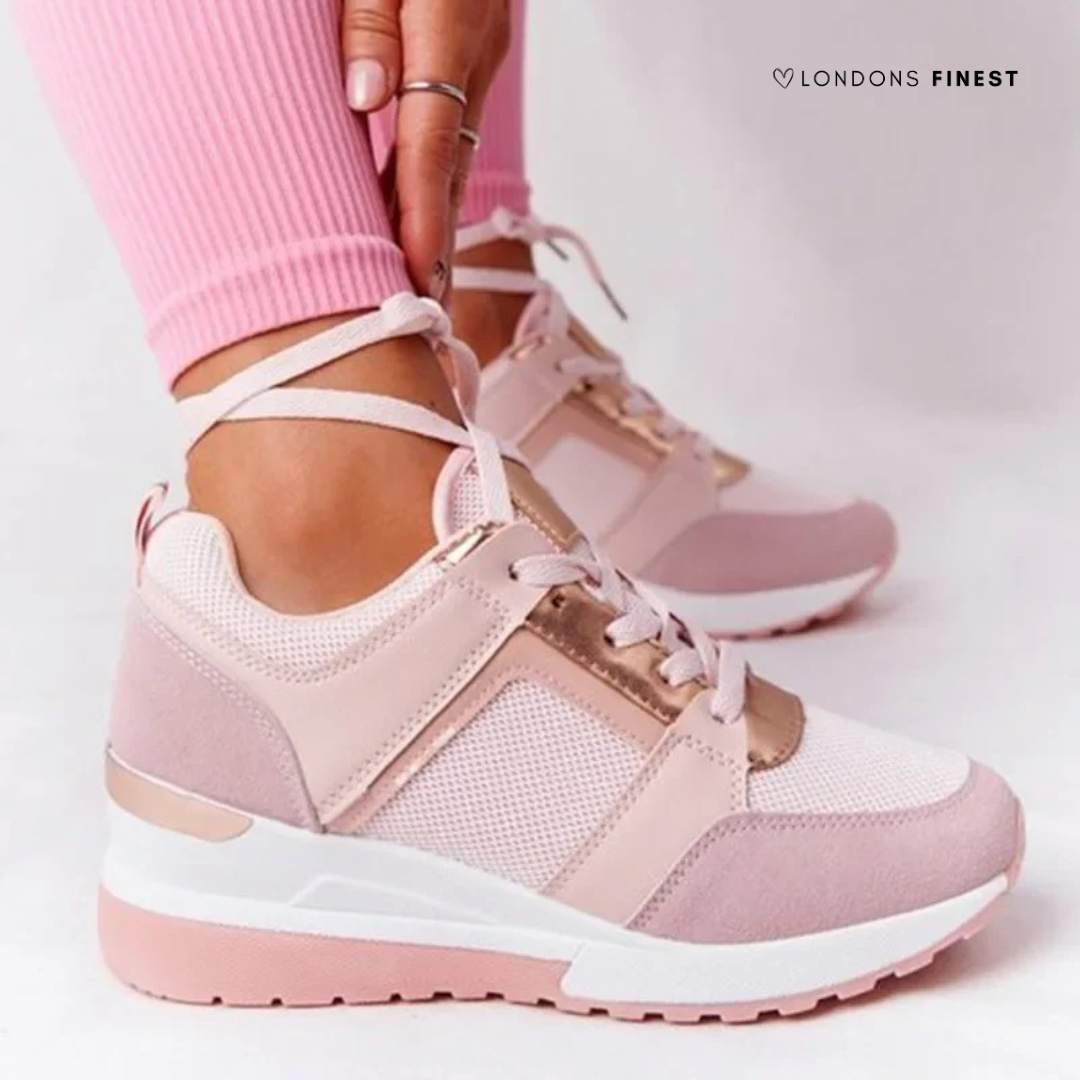 Scarpe ortopediche da donna con plantare in memory foam per lavori in piedi
