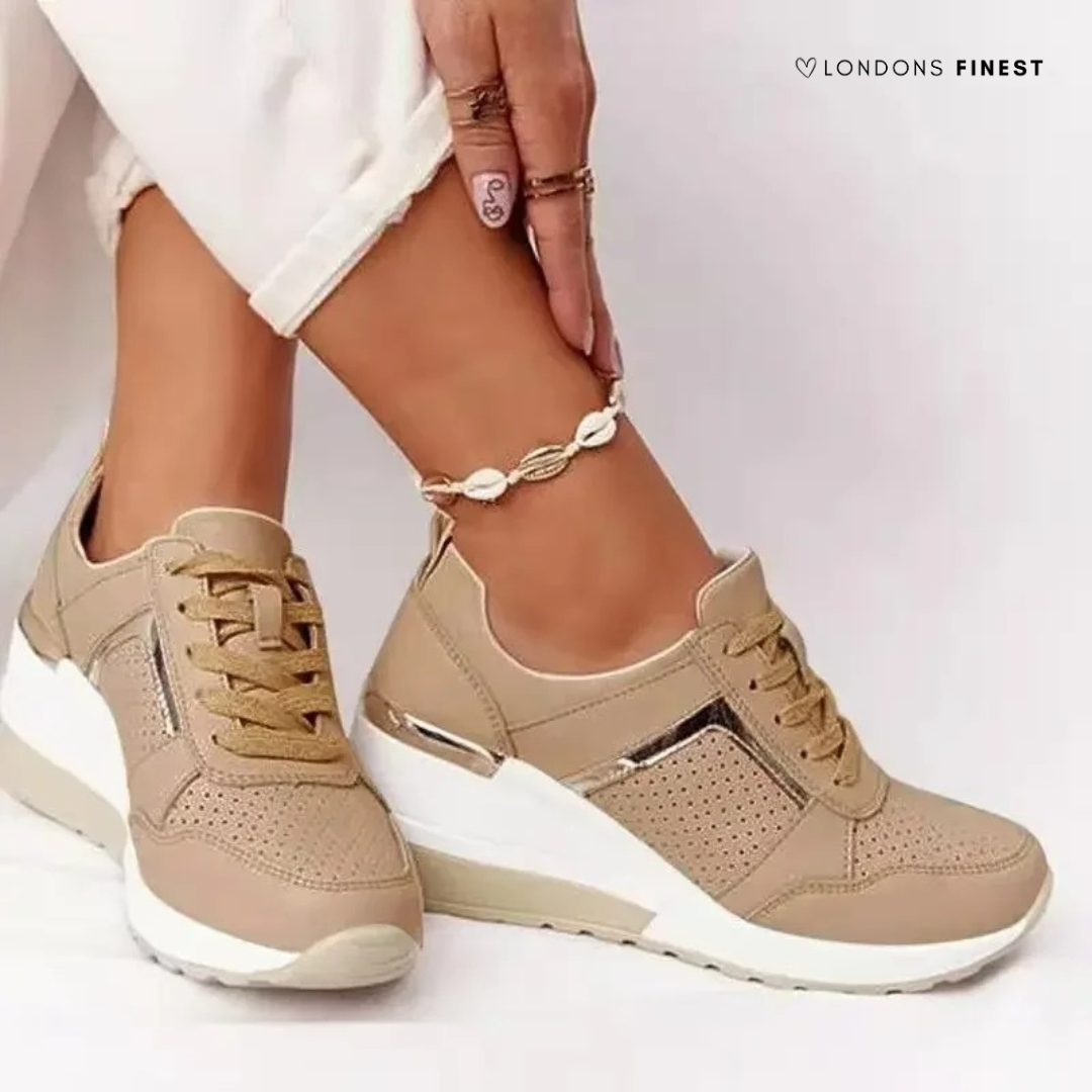 Scarpe ortopediche da donna con plantare in memory foam per lavori in piedi