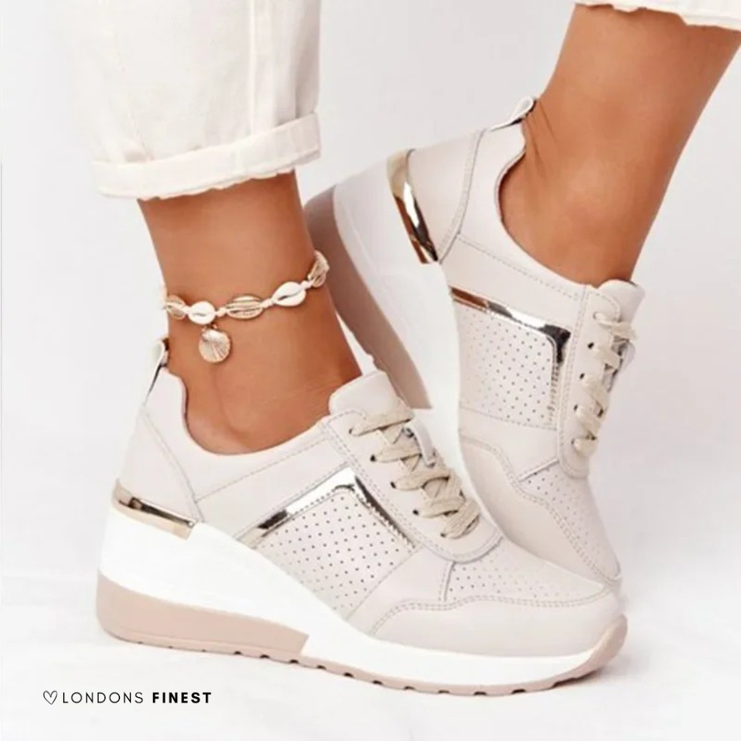 Scarpe ortopediche da donna con plantare in memory foam per lavori in piedi