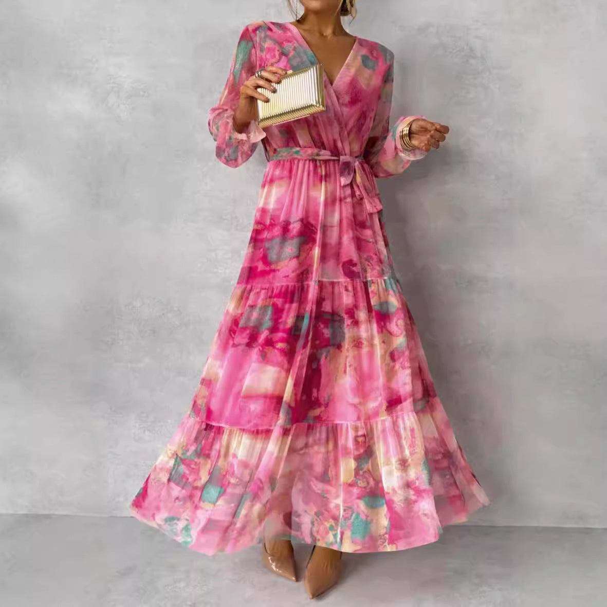 Chana - Maxi abito fluido da donna