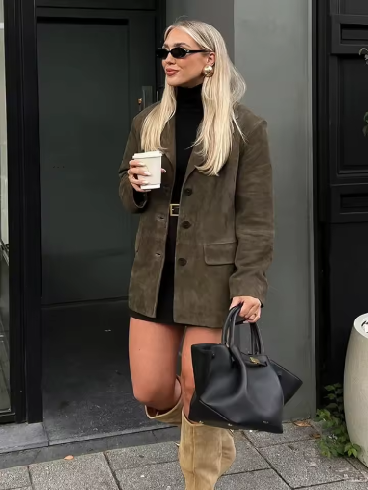 Sofia - Giacca Marrone da Donna
