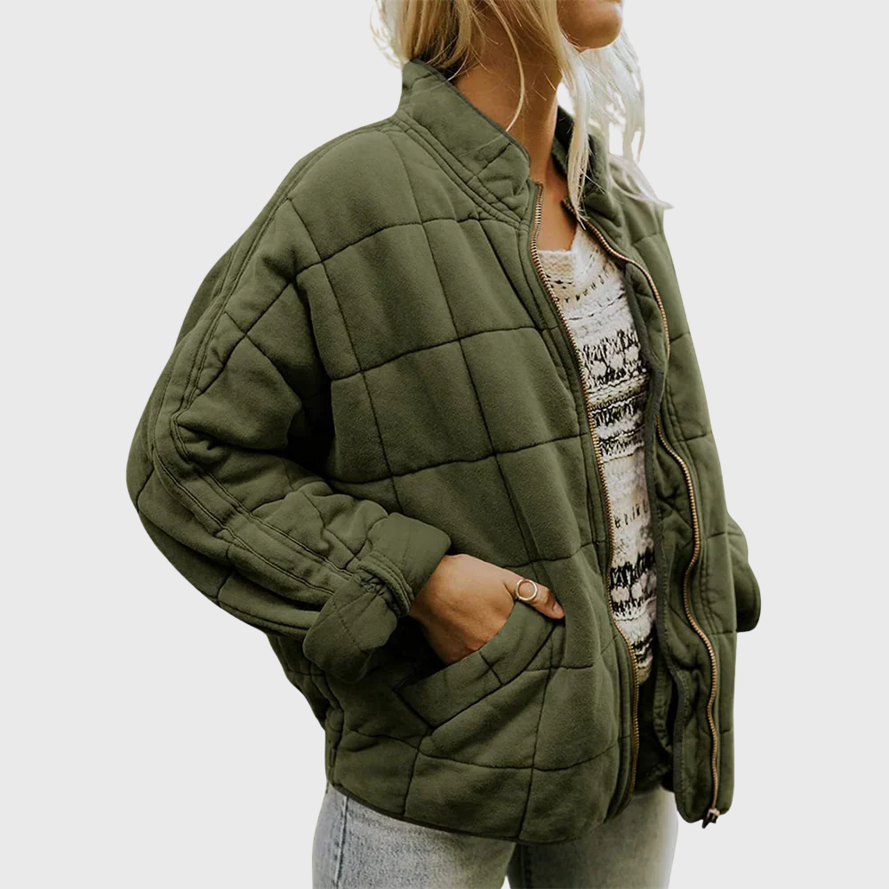 Quilted Zip Jacket for Women - photo 1