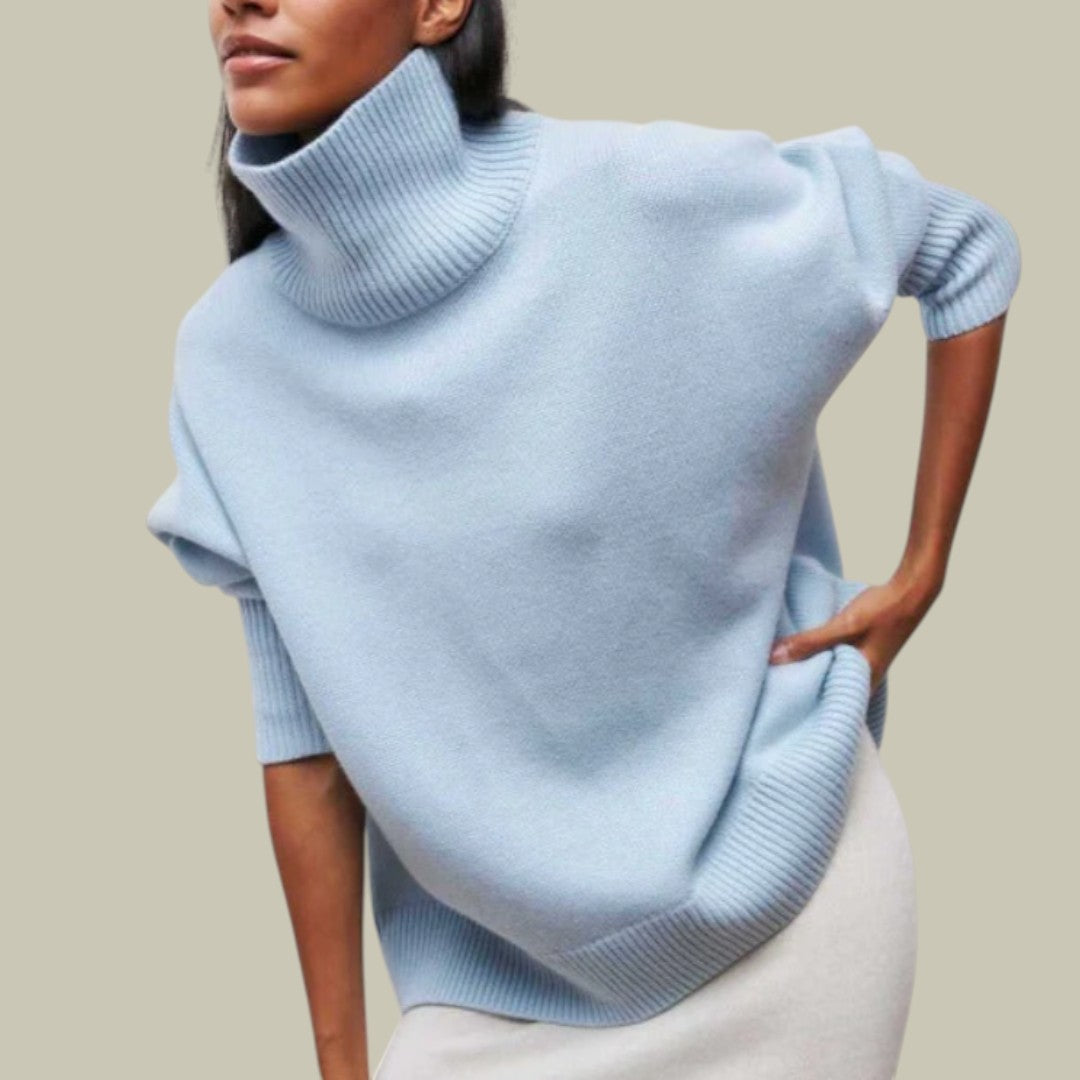 Rachel - Women's Winter Oversized Loose Fit Turtlenecks - photo 5