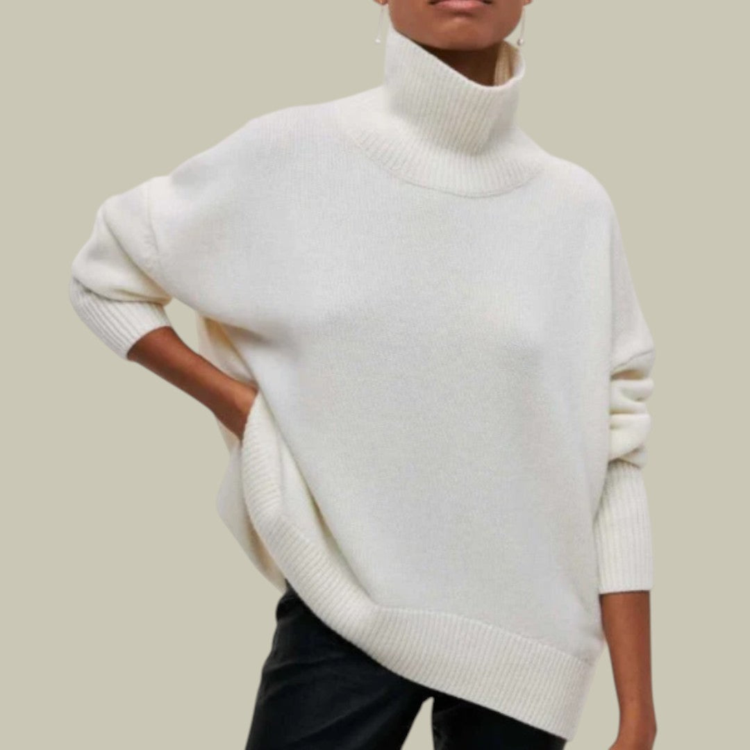 Rachel - Women's Winter Oversized Loose Fit Turtlenecks - photo 2