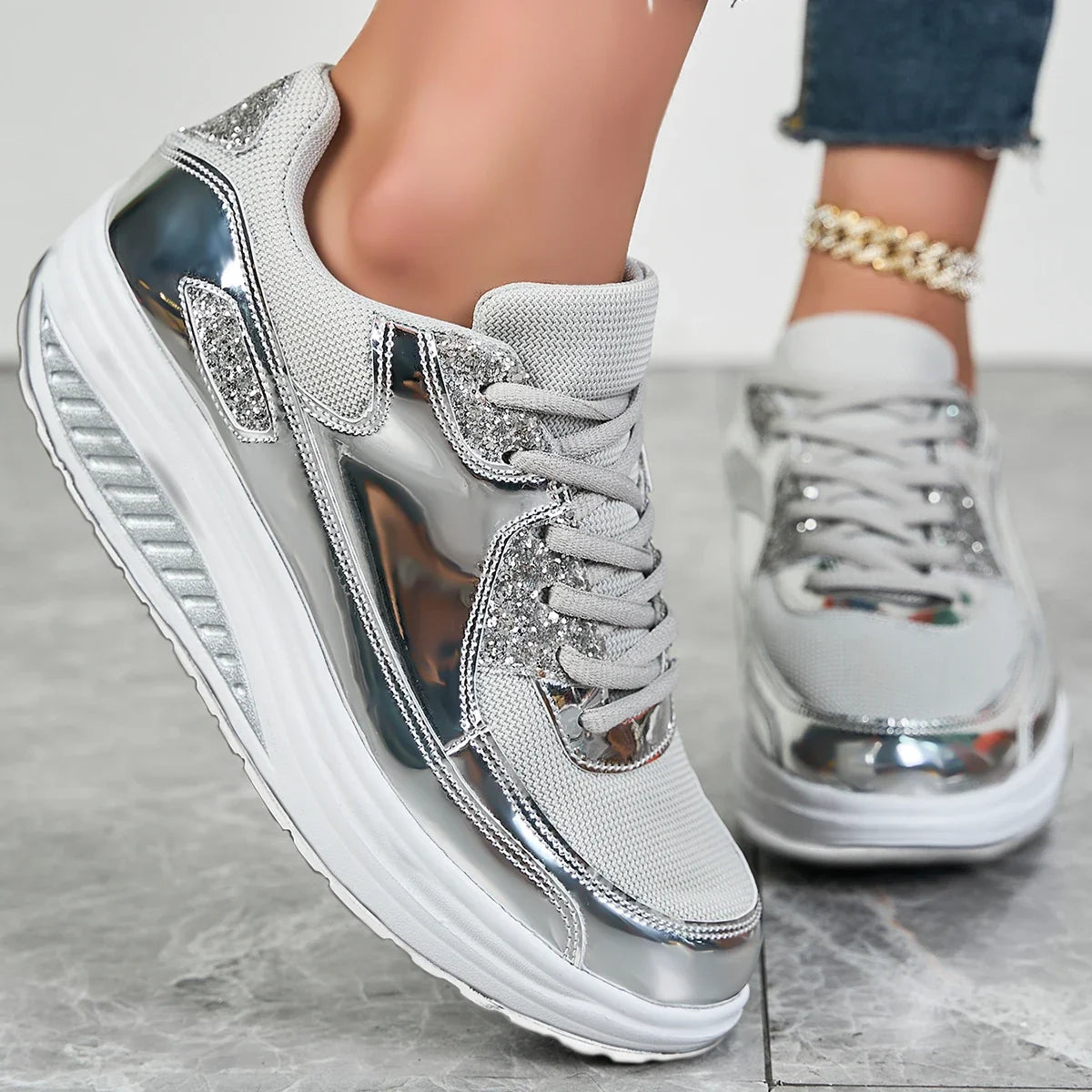 Siena - Women's Orthopedic Sneakers - photo 4