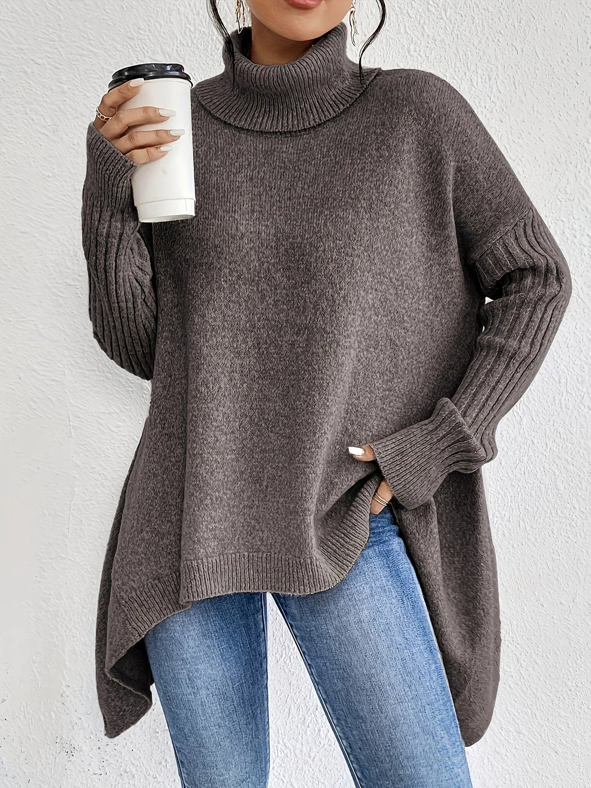 Ella - Women's Winter Cashmere Turtleneck - photo 4