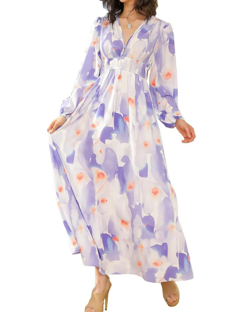 Taylor - Women's Floral Maxi Dress for Garden Parties - photo 4