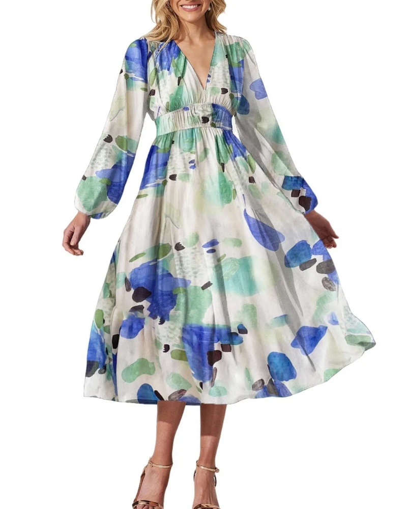 Taylor - Women's Floral Maxi Dress for Garden Parties - photo 5