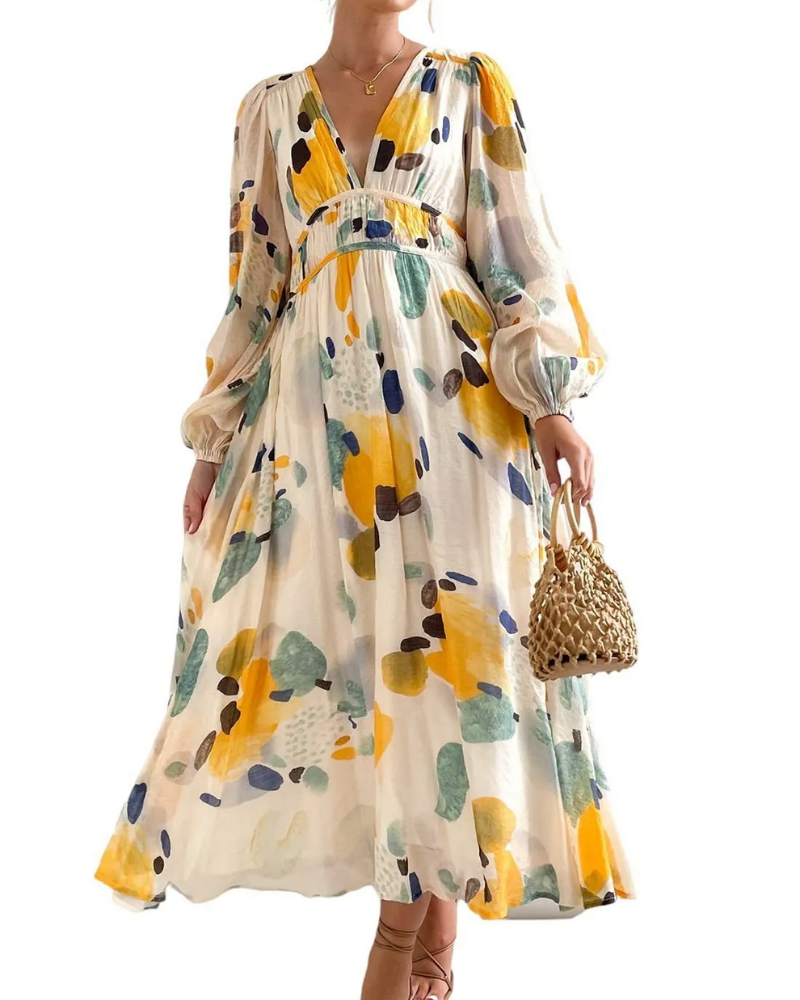 Taylor - Women's Floral Maxi Dress for Garden Parties - photo 6