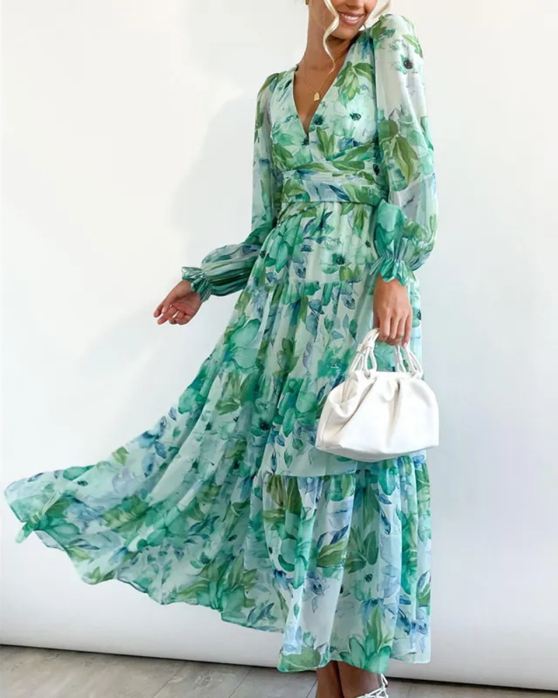 Taylor - Women's Floral Maxi Dress for Garden Parties - photo 15
