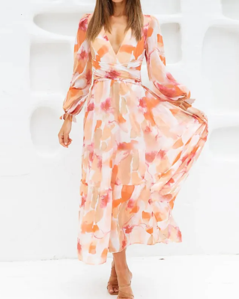 Taylor - Women's Floral Maxi Dress for Garden Parties - photo 8