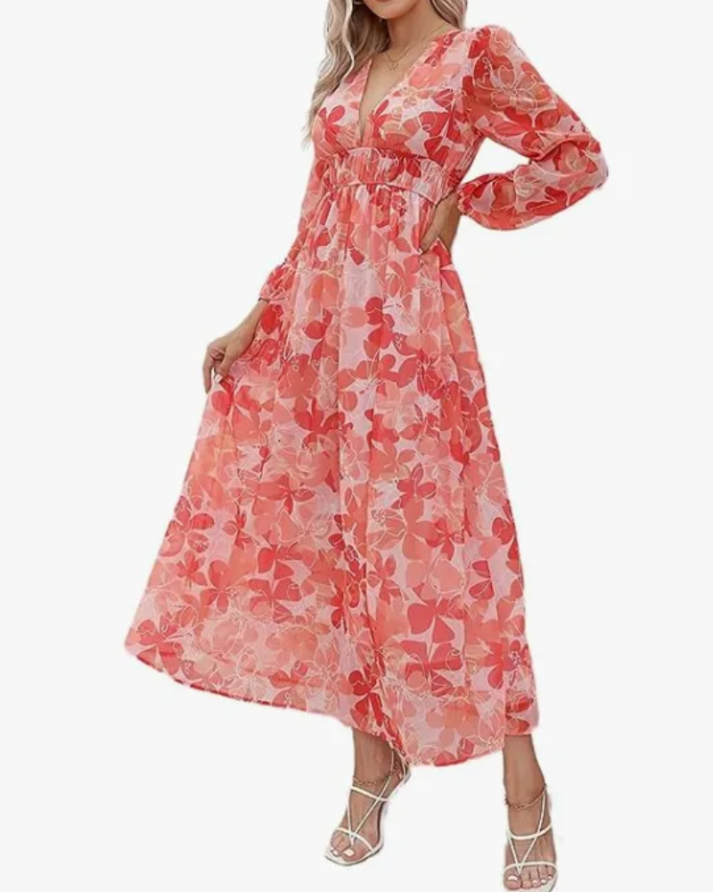 Taylor - Women's Floral Maxi Dress for Garden Parties - photo 11