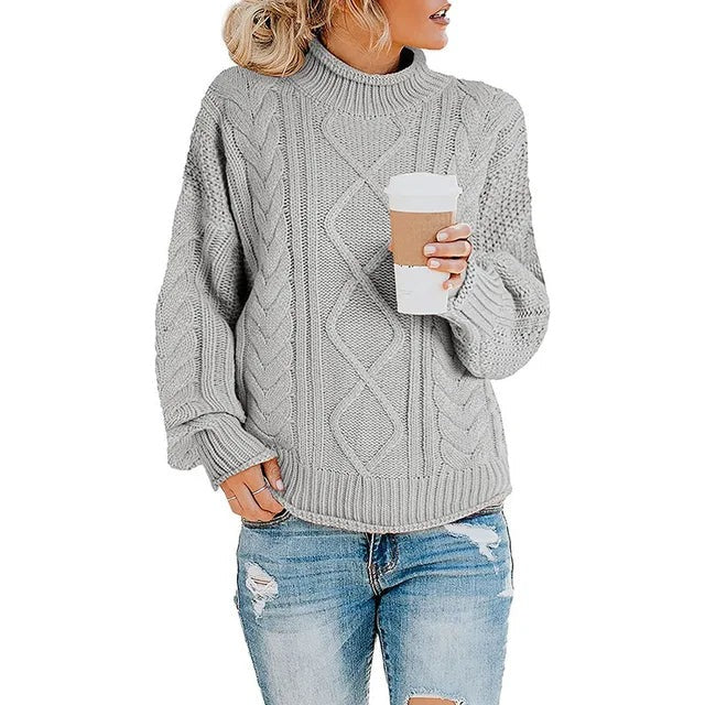 Women's Eleanor - Elegant Turtleneck Sweater