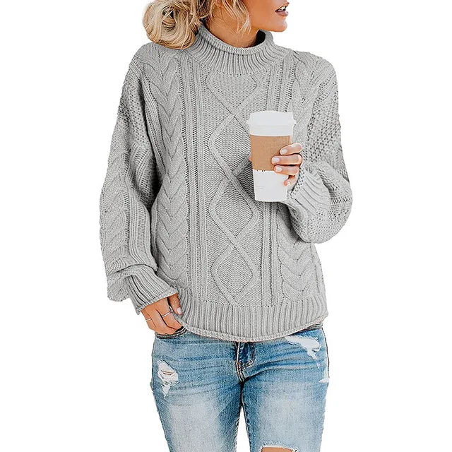 Women's Eleanor - Elegant Turtleneck Sweater