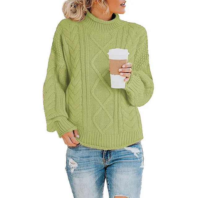 Women's Eleanor - Elegant Turtleneck Sweater