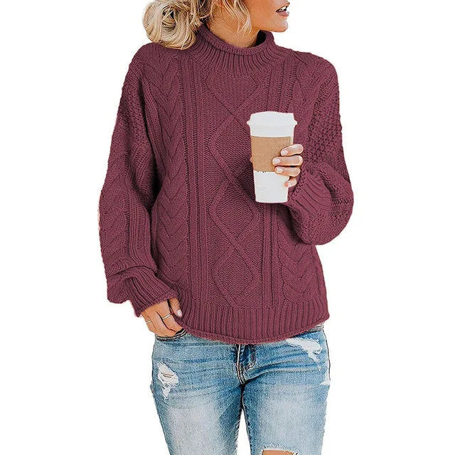 Women's Eleanor - Elegant Turtleneck Sweater