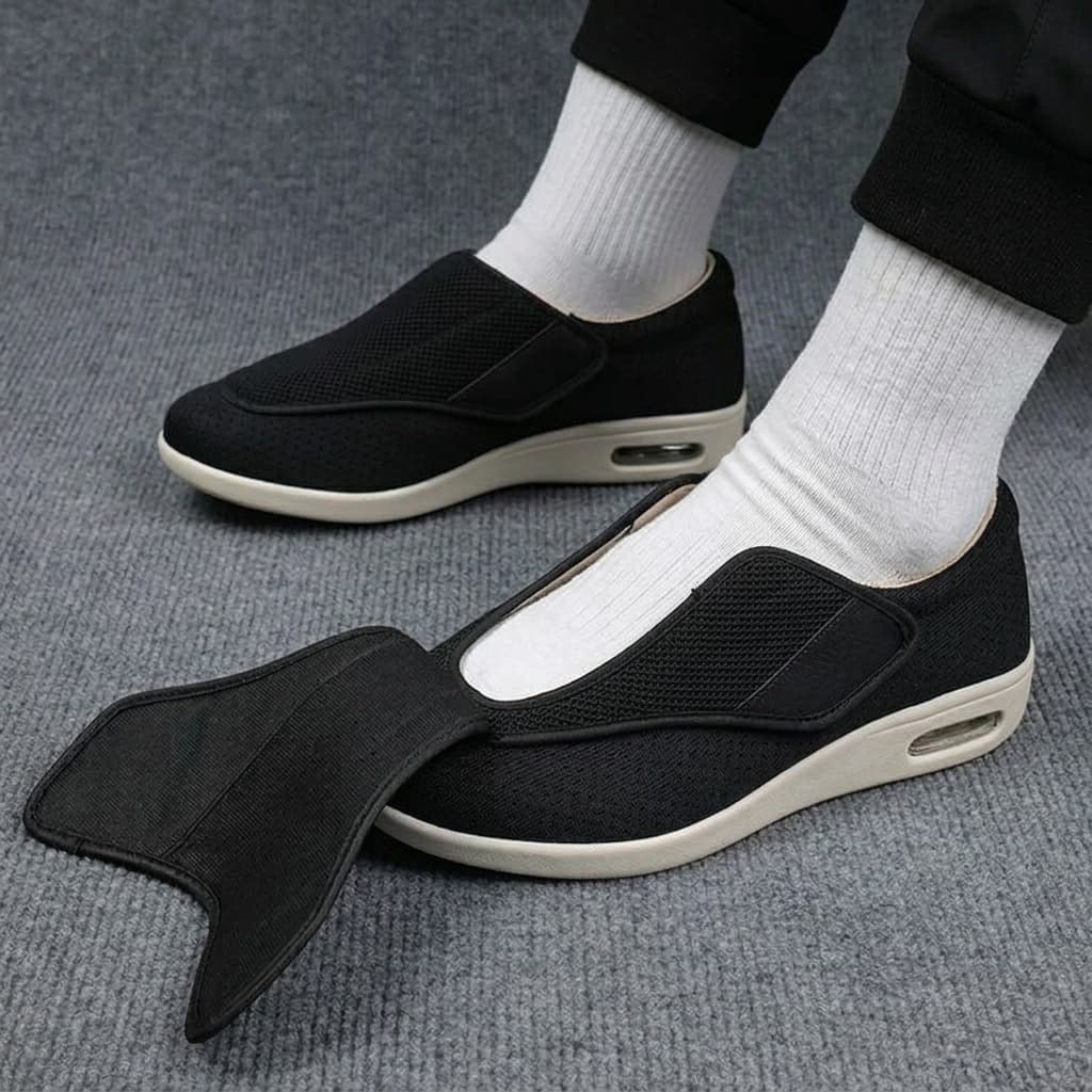 Scarpe da passeggio ortopediche da donna a larghezza extra