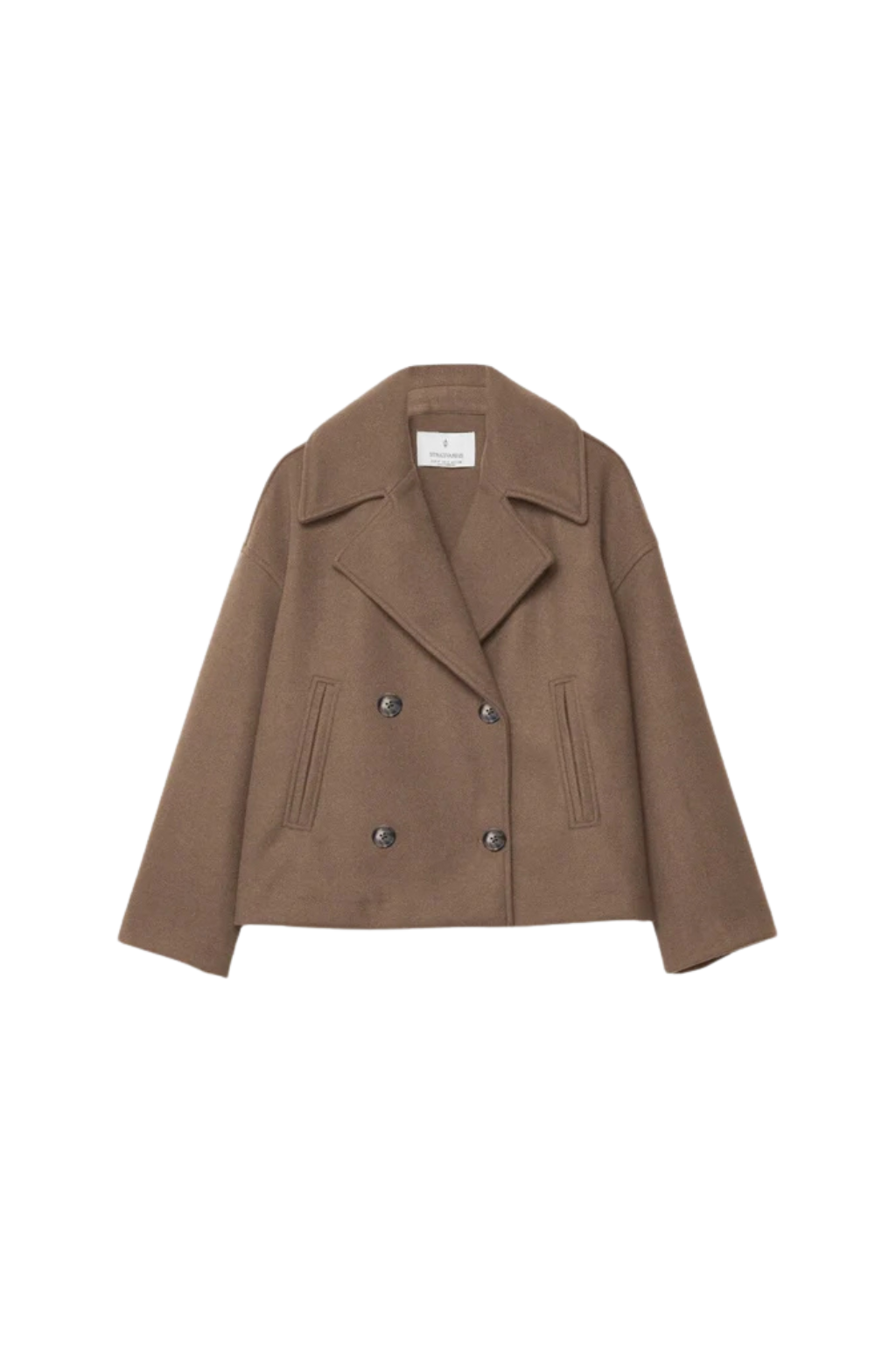 Women’s Double-Breasted Cropped Jacket - photo 6