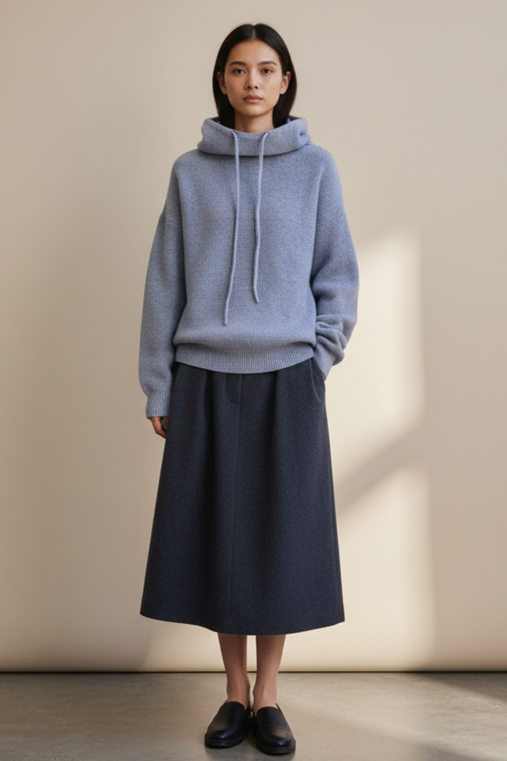 Women’s Hooded Winter Sweater - photo 8