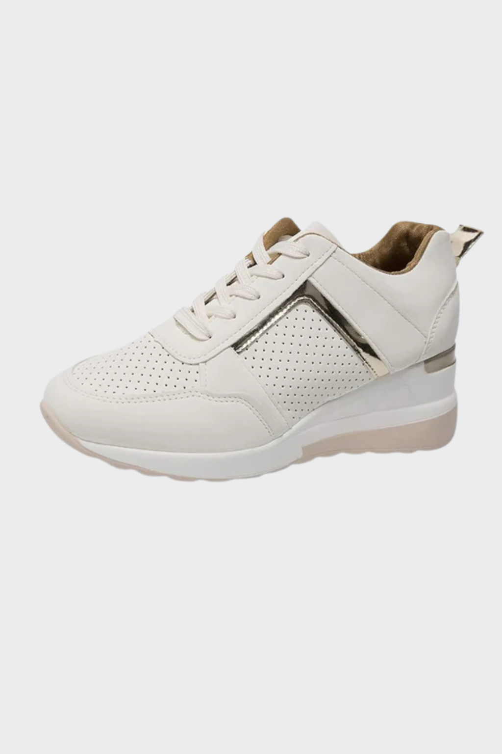 Women’s Comfortable Wedge Trainers Lightweight Casual Walking Sneakers - photo 5