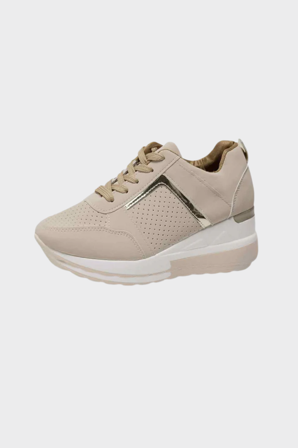 Women’s Comfortable Wedge Trainers Lightweight Casual Walking Sneakers - photo 2
