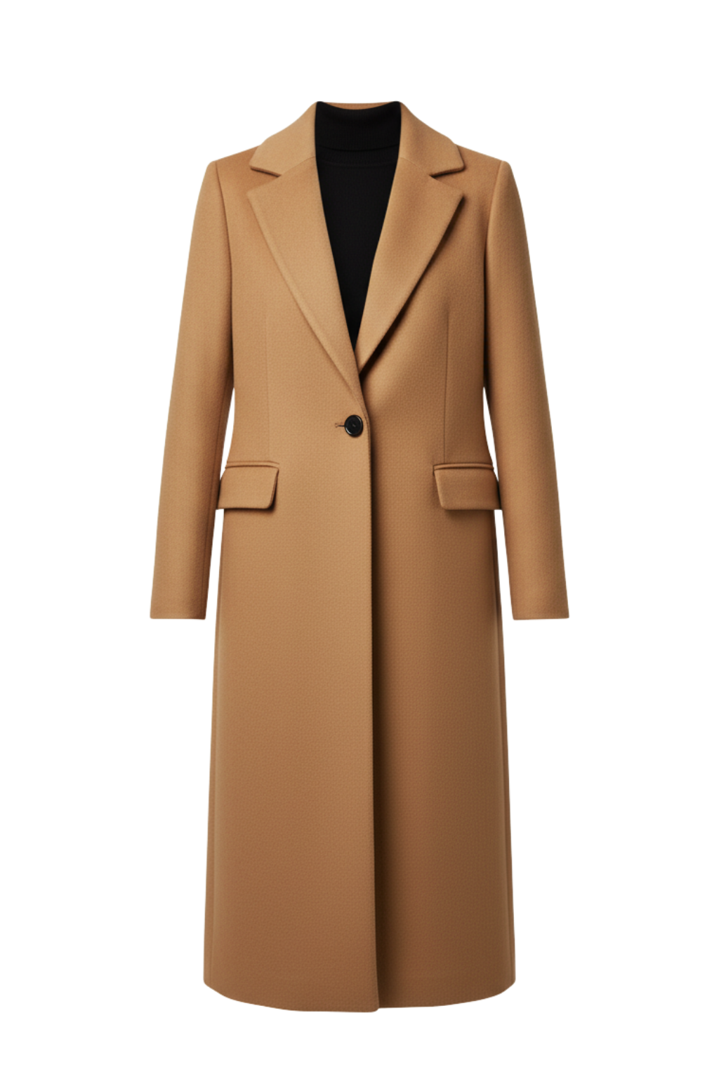Trench lungo da donna sartoriale