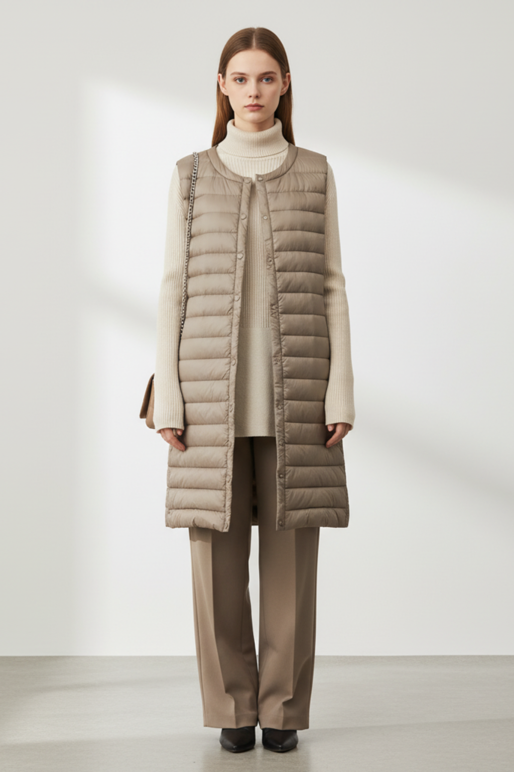 Women’s Ultra Light Long Down Vest - photo 4