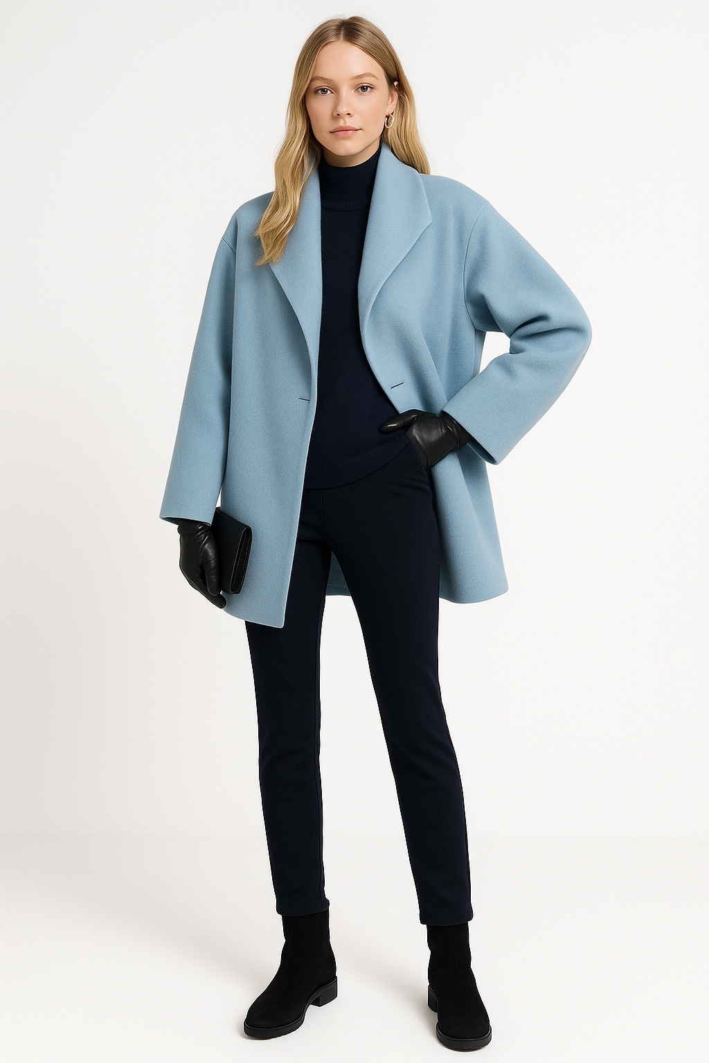 Cappotto invernale da donna classico