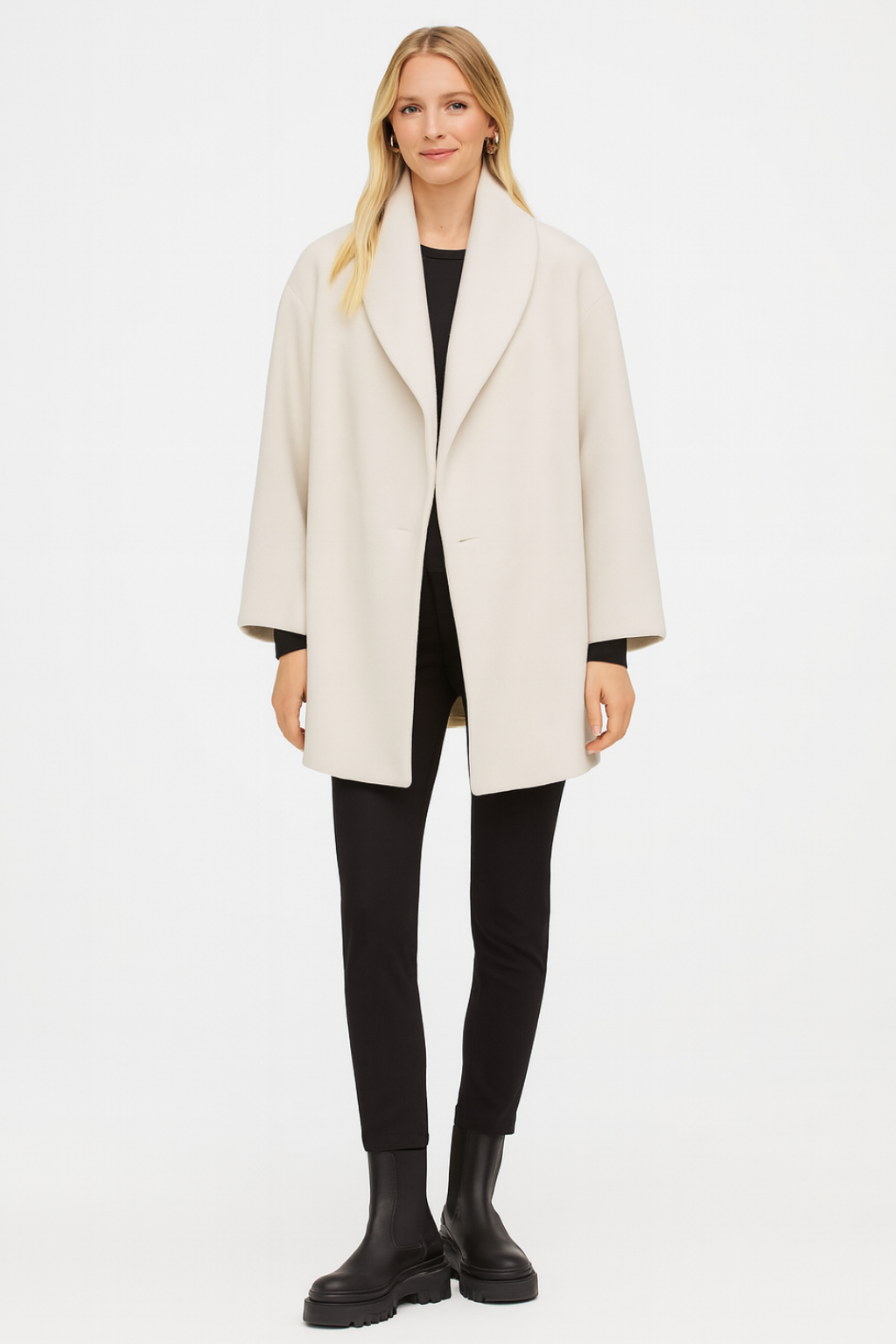 Cappotto invernale da donna classico