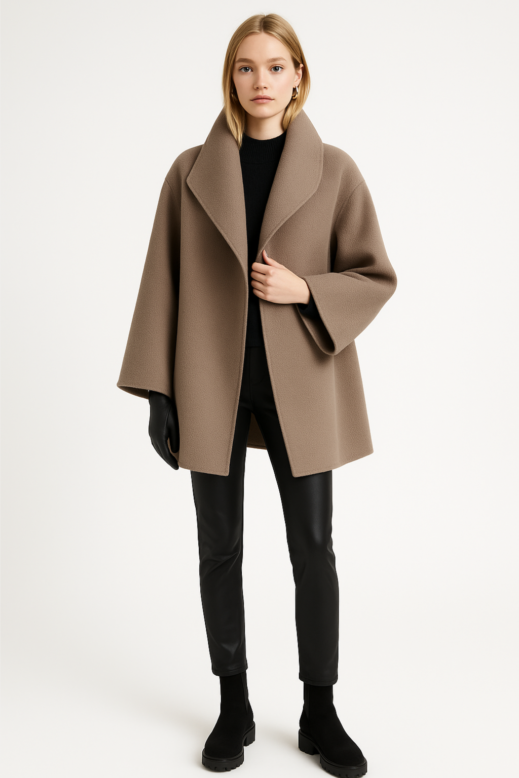 Cappotto invernale da donna classico