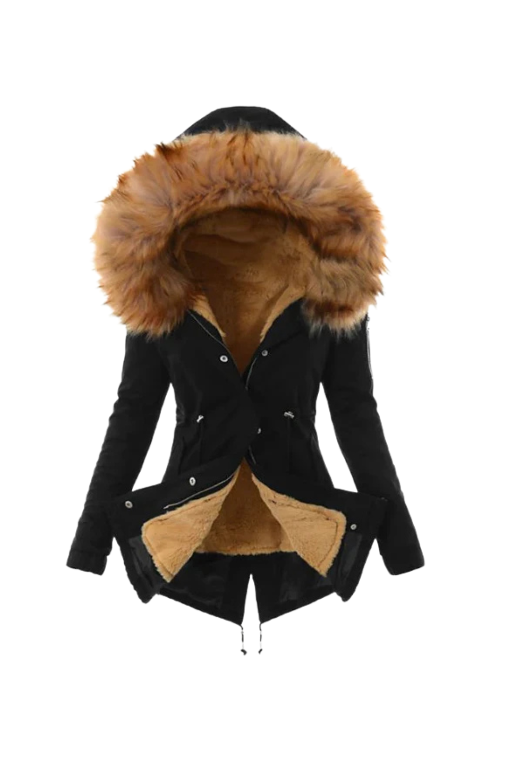 Parka de iarnă pentru femei, pentru căldură și eleganță