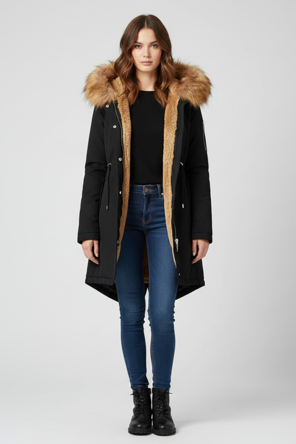 Parka de iarnă pentru femei, pentru căldură și eleganță