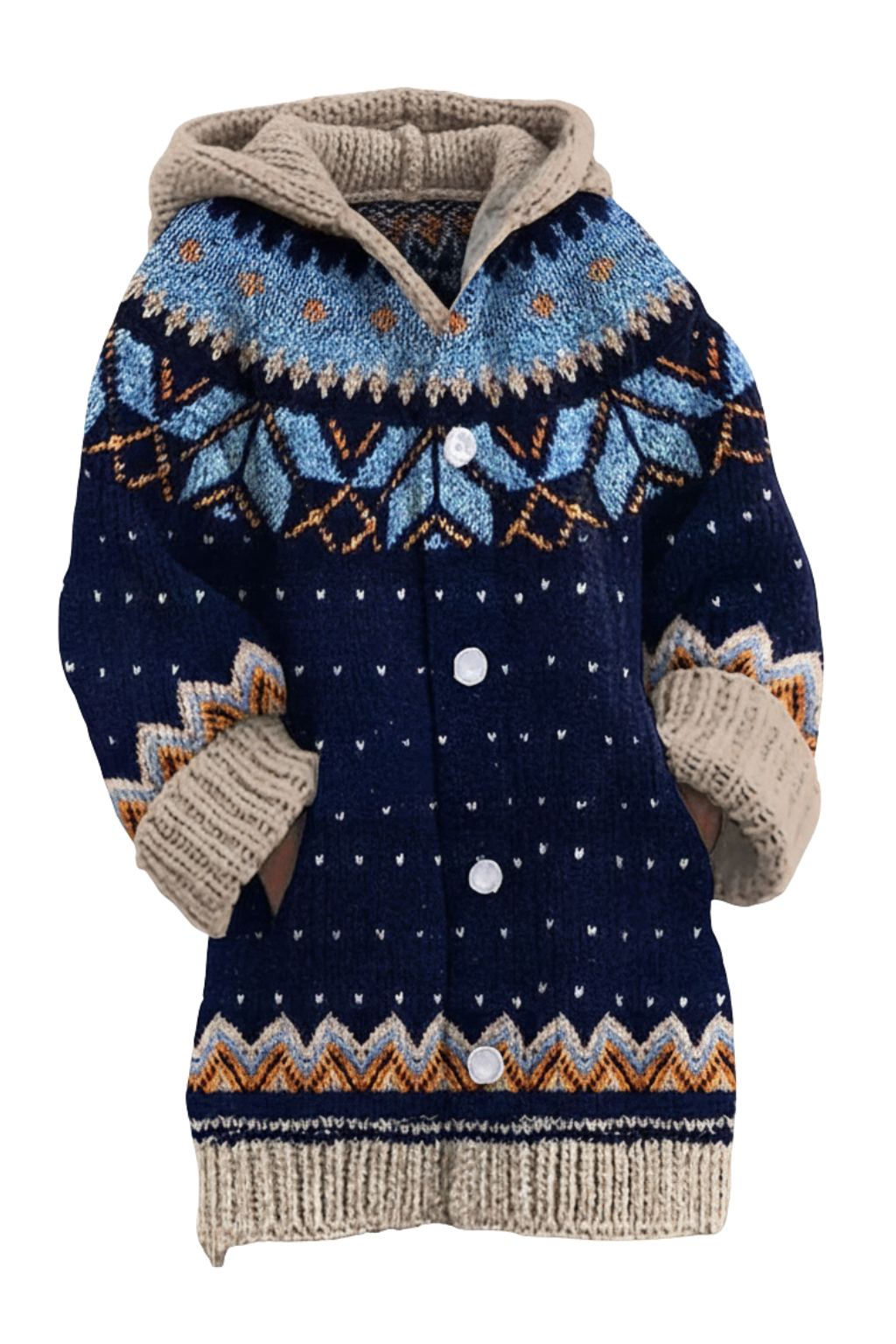 Women’s Winter Soft Knit Cardigan for Cozy Warmth - photo 2