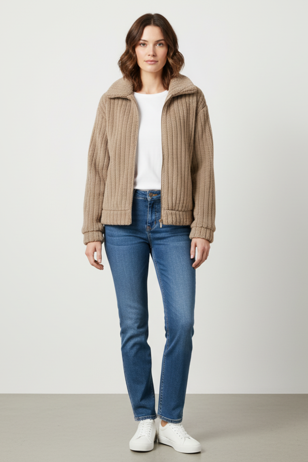 Women’s Plush Fleece Jacket for Everyday Comfort - photo 10