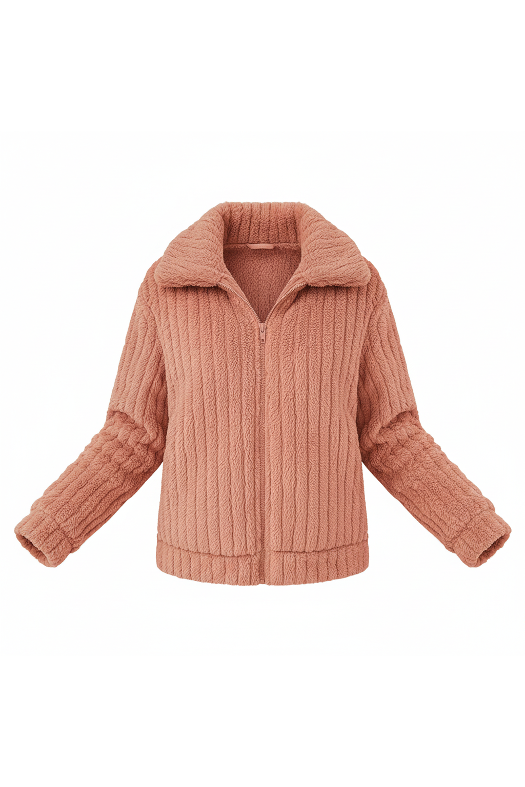 Women’s Plush Fleece Jacket for Everyday Comfort - photo 4