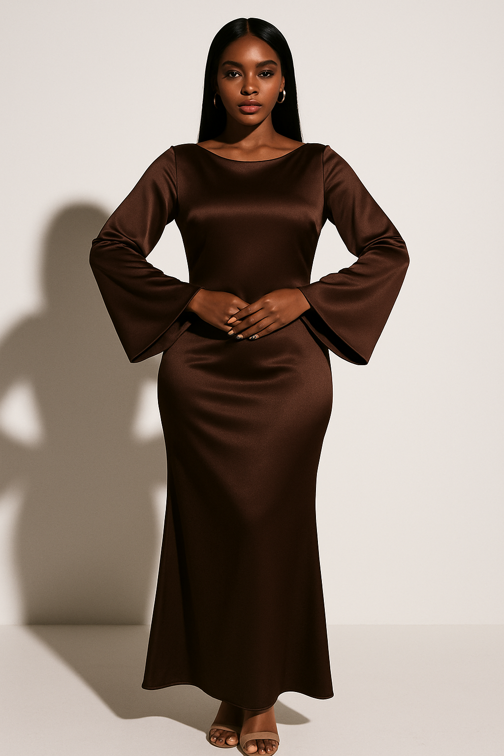 Women’s Long Sleeve Evening Gown - photo 4