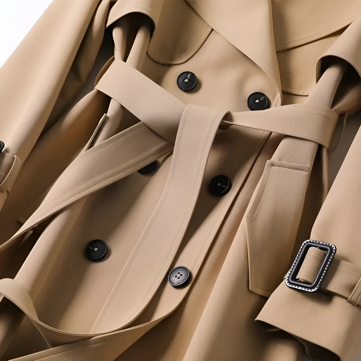 Jade - Women's Chic Tailored Trench Coat - photo 11