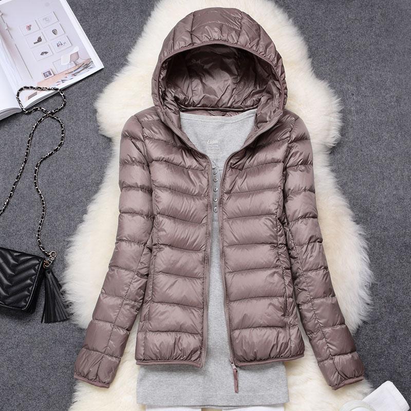 Women's Hooded Puffer Zip-Up Outdoor Jacket - photo 1