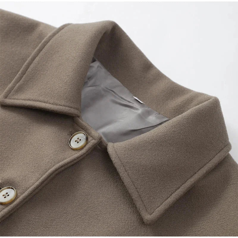 Almira - Women's Relaxed Blazer with Button Front - photo 6