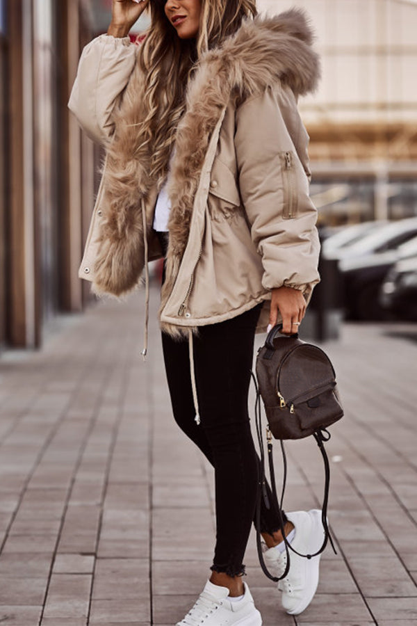Amira - Women's Fleece-Lined Parka with Hood - photo 1