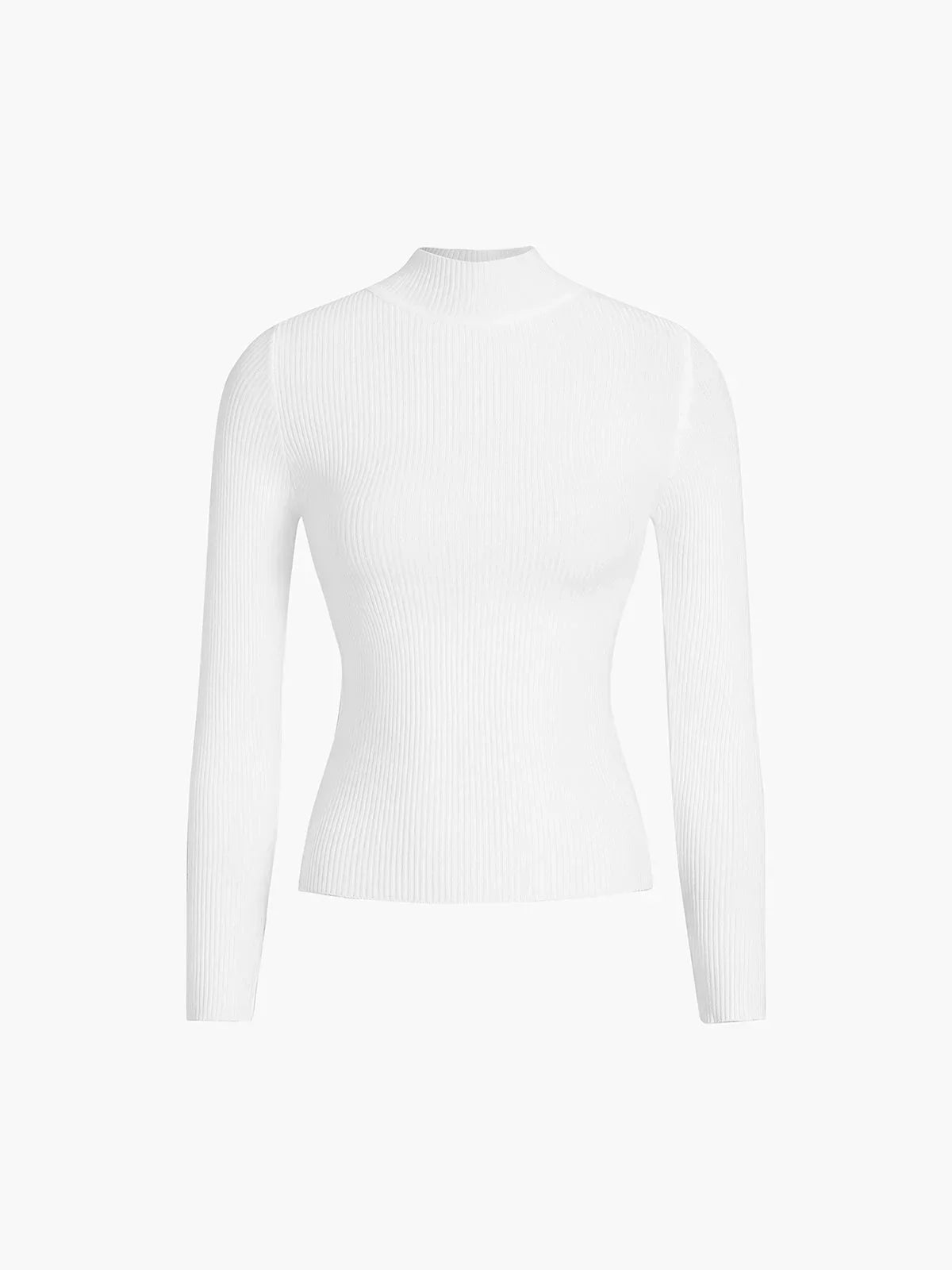 Arbella - Women's Ribbed Jumper with Roll Neck - photo 4