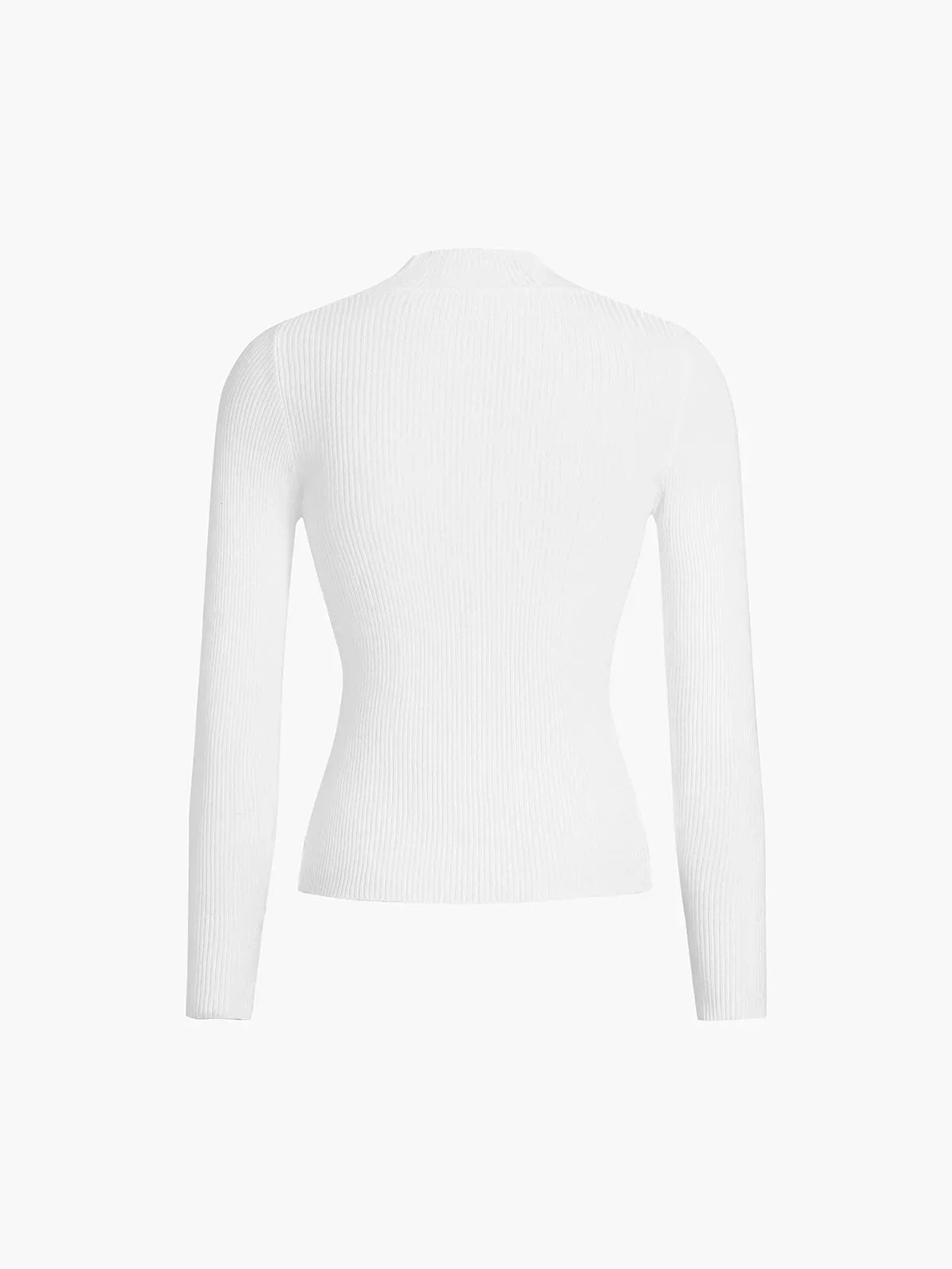 Arbella - Women's Ribbed Jumper with Roll Neck - photo 5