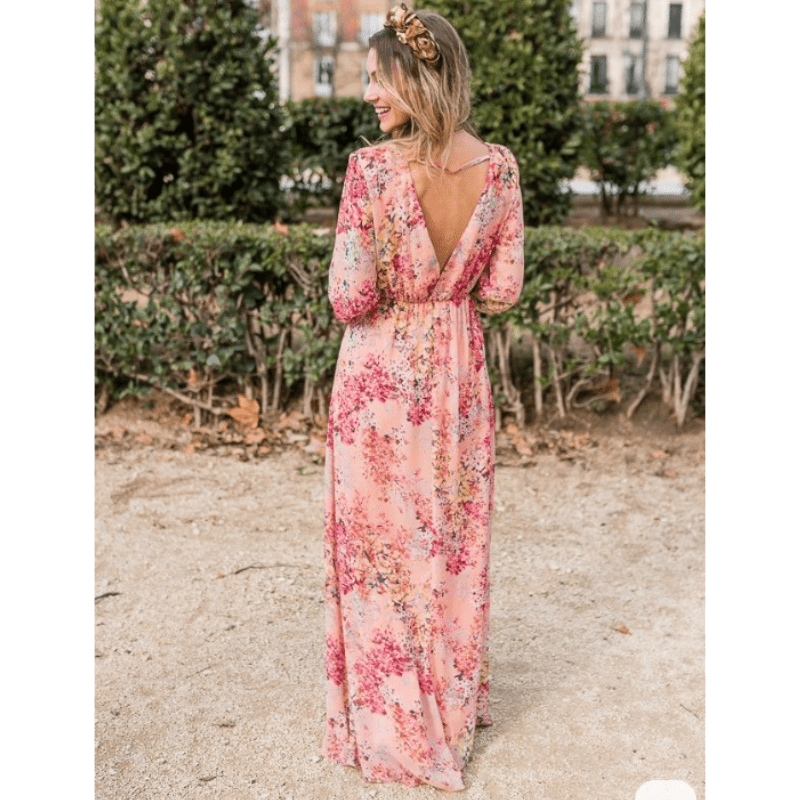 Arletta - Women's Maxi Dress with Floral Print - photo 4
