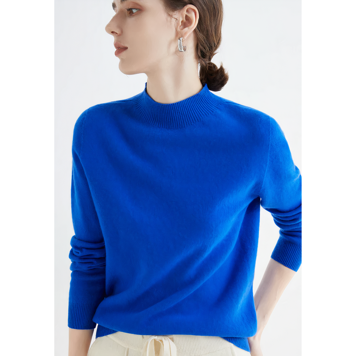 Armande - Women's Jumper with Roll Neck and Long Sleeves - photo 12