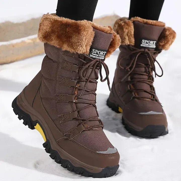 Women's Waterproof Winter Boots with Thermal Lining