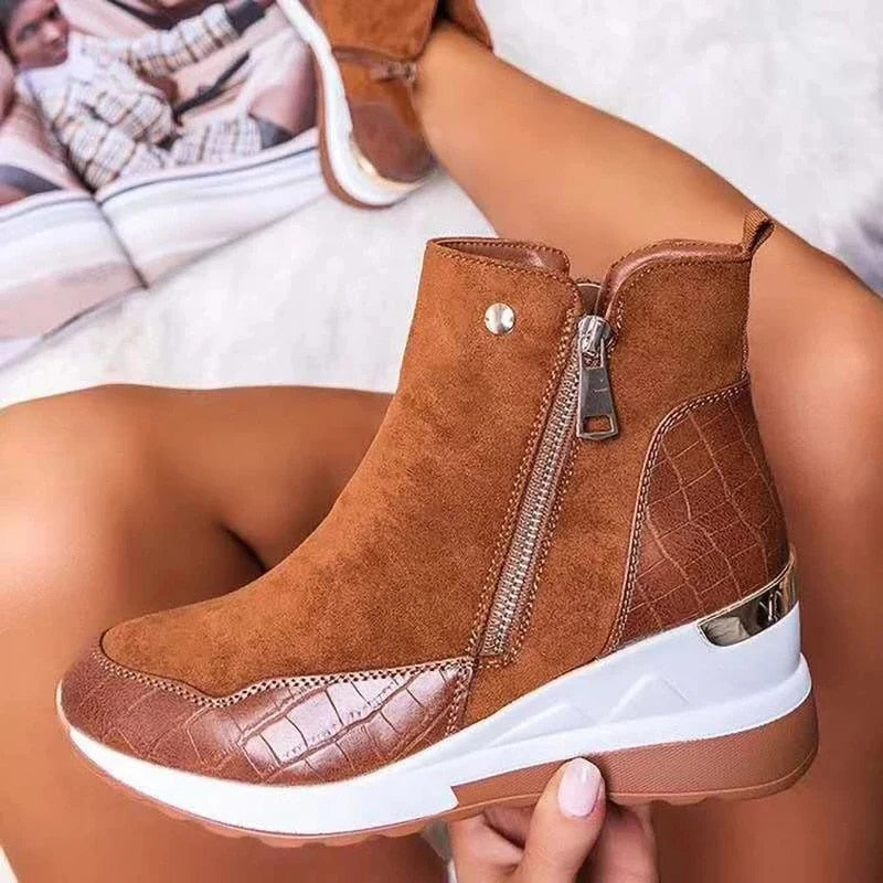 Beverly - Women's Boots with Zip Front - photo 13